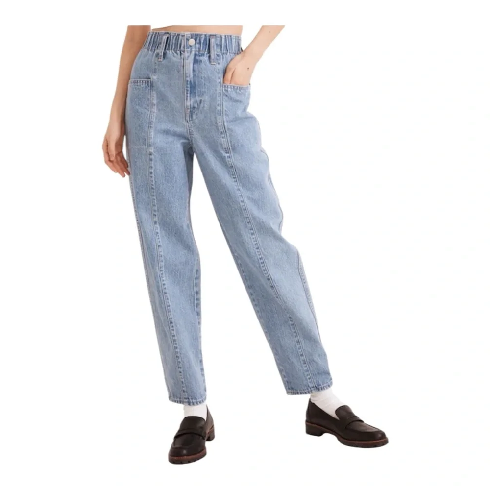 Madewell Pull-On Balloon Elastic Waist Jeans Women’s Size XS